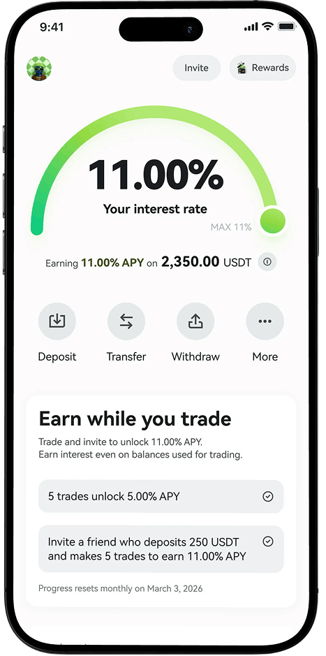 GRVT App Screen 3