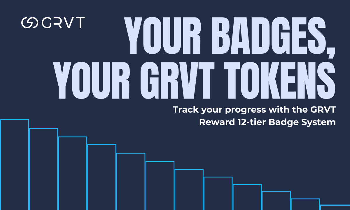 Your Badges, Your GRVT Tokens: Track Your GRVT Reward Airdrop Progress with  New 12-Tier System
