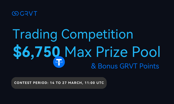 GRVT $6,750 USDT Trading Competition