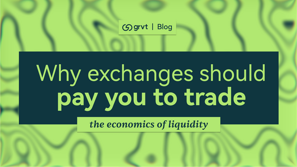 Why Exchanges Should Pay You to Trade: The Economics of Liquidity