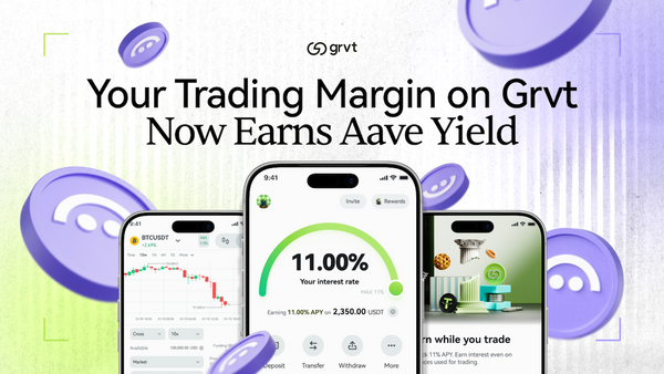 Aave yield on grvt